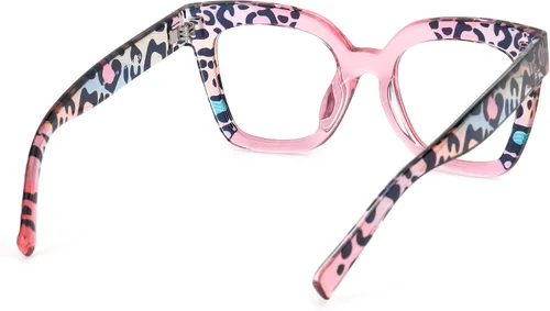 Vista 48 de Zeelool Gafas de luz azul para mujer de moda de tira cuadrada de moda gafas de computadora gafas antifatiga ocular Malcolm JGA000269-22B