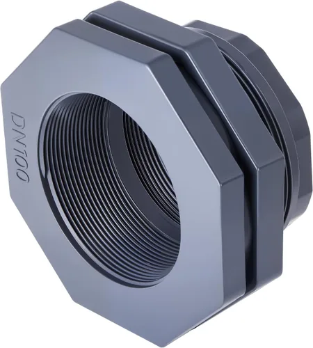 Vista 17 de 4 unids 1 pulgada mamparo montaje PVC Npt tanque conector