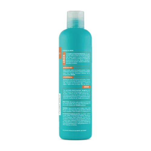 Vista 2 de Champú profesional para el cabello sin sal de aceite de argán 16 fl. oz.