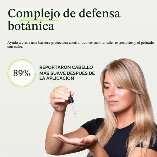 Vista 3 de Scandinavian Biolabs Aceite de protección capilar Suaviza y mejora