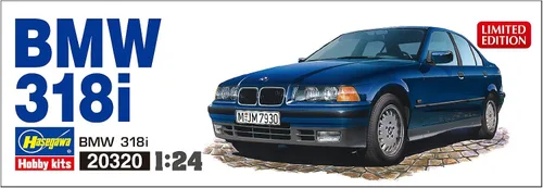 Vista 4 de ハセガワ Hasegawa 1/24 620320 BMW 318i Modelo Kit