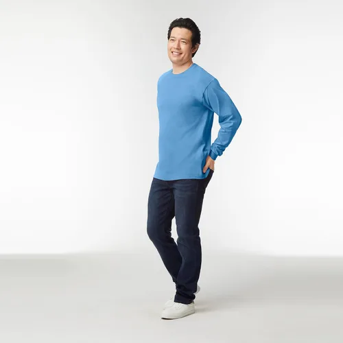 Vista 119 de Gildan - Camiseta de manga larga de algodón ultra estilo G2400 para adultos, paquete múltiple