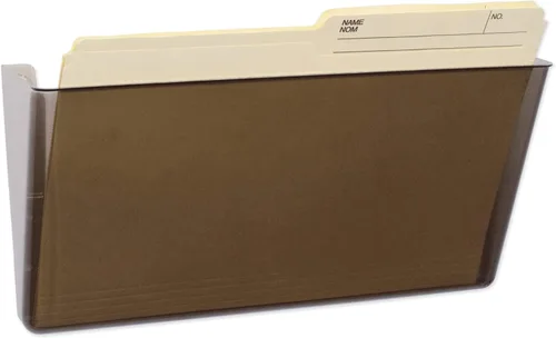 Vista 8 de Storex Archivadores de pared, tamaño legal, 16 x 10.55 x 4 pulgadas, transparentes, juego de 2 (70224A06C)