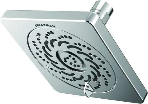 Vista 2 de Speakman S-5001-E175 Kubos Exhilaration - Cabezal de ducha fijo de alta presión, 1.75 GPM, cromo pulido
