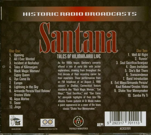 Vista 2 de Tales Of Kilimanjaro Live