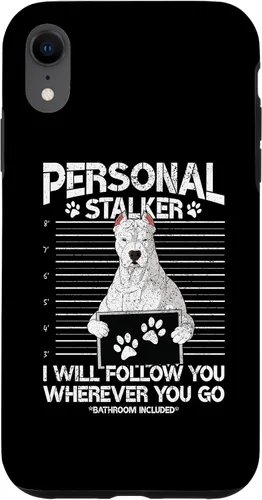 Vista 8 de Funda para iPhone 15 Dogo Argentino con diseño de perro culpable