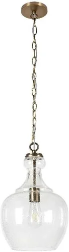 Vista 9 de Henn&Hart Lámpara colgante de 11 pulgadas con cable ajustable de 6 pies Negro