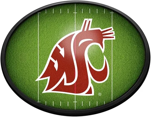 Vista 241 de The Fan-Brand NCAA Alabama Crimson Tide: Letrero de pared ovalado con luz – Decoración de fútbol, baloncesto, béisbol y deportes universitarios