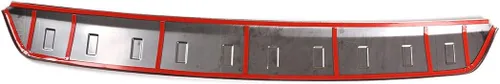 Vista 9 de Cubierta protectora de placa protectora de parachoques trasero exterior de acero inoxidable para Land Rover Defender 110 2020 2021 Accesorios