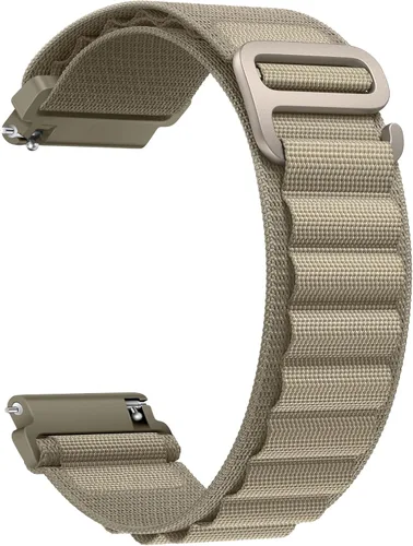 Vista 20 de Correa de nylon compatible con Samsung Galaxy Watch 7/FE/6/5 Pro 4 3/Watch 4 6 Classic/Active/Gear S2 S3 Frontier, correa de bucle deportivo de 20