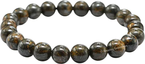 Vista 829 de Amazing Gemstone Crystal Bracelet for Women Men's Gifts - Protection Healing Crystal Bracelet - 8mm Gemstone Beaded Stretchable Bracelet Pulseras