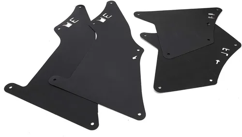 Vista 8 de Protectores de protección contra salpicaduras con clips