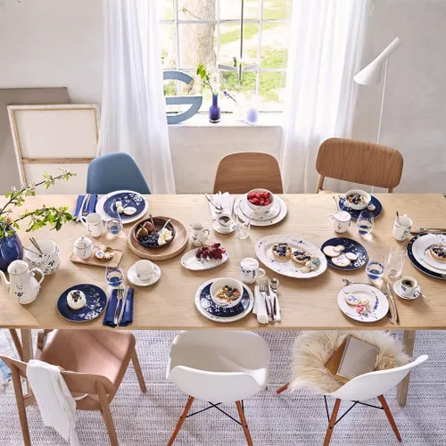 Vista 4 de Villeroy & Boch Audun Ferme - Soporte para salsa, 7.75 pulgadas, color blanco/gris