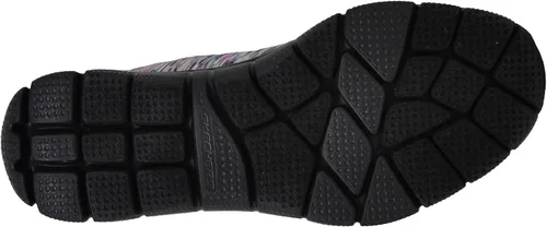 Vista 4 de Skechers Women 's Empire Juego en bungee Slip On Sneaker negro
