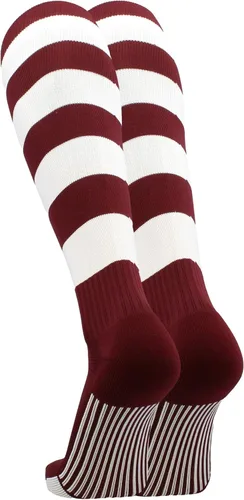 Vista 14 de TCK Winger Hoop - Calcetines de rugby con rayas para hombre