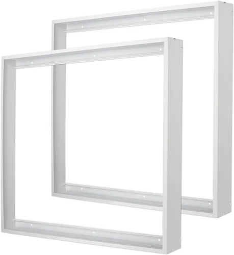 Vista 12 de Kit de montaje en superficie de 1 x 4 para panel plano LED, marco de techo de aluminio para 12 x 48 x 3.13 pulgadas, bueno para panel iluminado