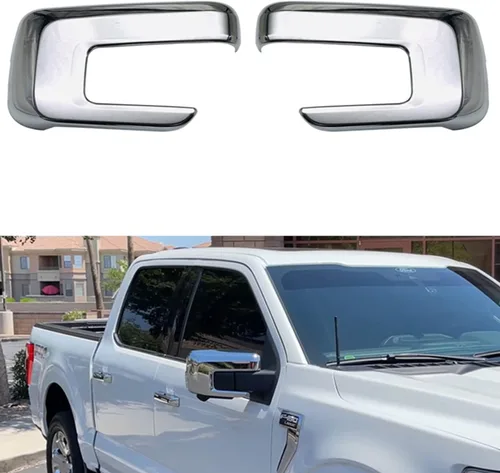 Vista 18 de Fundas de pedal de gas para Ford F-150 2021 2022 con f150 2023 2024, pastillas de pedal de freno de acelerador, accesorios de aluminio inoxidable