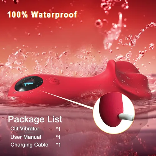 Vista 8 de Varita vibradora para mujer, juguetes sexuales 3 en 1, vibrador de clítoris, vagina y labio, estimulador de clítoris LCD, 9 vibraciones, bala