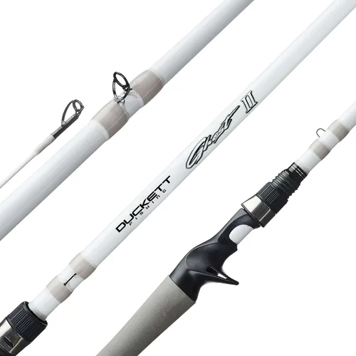 Vista 10 de Duckett Fishing Cañas de pescar Ghost II Spinning & Casting, ligeras, duraderas y ultra sensibles