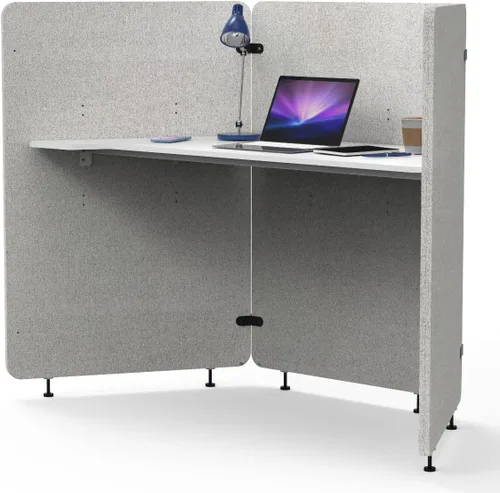 Vista 7 de Stand Up Desk Store Ruedas de 2 pulgadas para reducir el ruido reciclado PET Workpods (paquete de 6)