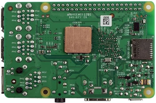 Vista 8 de Easycargo Kit de disipador térmico Raspberry Pi 4 de aluminio + cobre + 3M 8810 cinta adhesiva conductora térmica para enfriar Raspberry Pi 4 B