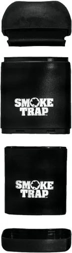 Vista 2 de Smoke Trap 2.0 - Filtro de aire personal (Sploof) - Filtro de humo con filtro reemplazable - Más de 300 usos (Negro)