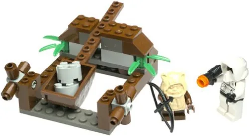 Vista 4 de LEGO Star Wars Ataque Ewok (7139)