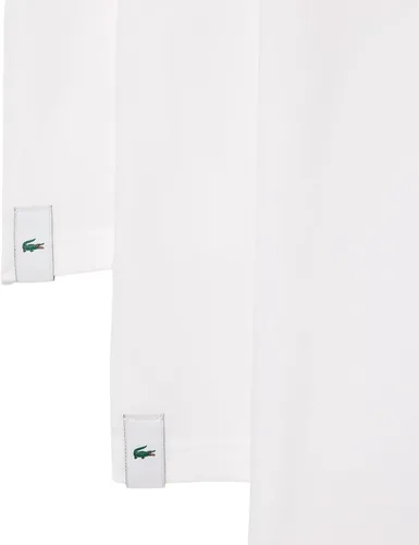 Vista 4 de Lacoste Essentials - Camisetas para hombre (3 unidades, 100% algodón, ajuste regular)