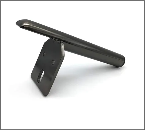 Vista 6 de 4 patas metálicas de hierro para muebles de sofá, patas de mesa de café, para cajones, estantería, cocina, baño, capacidad 2,204.6 lbs