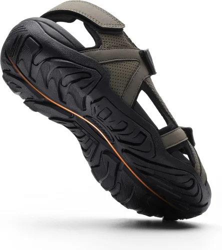 Vista 5 de DREAM PAIRS Sandalias para hombre, senderismo, agua, playa, deporte, al aire libre, atléticas, con soporte de arco, sandalias de verano