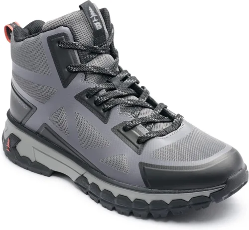 Vista 13 de BASS OUTDOOR Peak - Botas de senderismo sin costuras para hombre