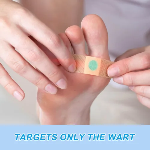 Vista 5 de WART Almohadillas removedoras de maíz para pies, 40% ácido salicílico, almohadillas removedoras de maíz para dedos de los pies, cuerpo