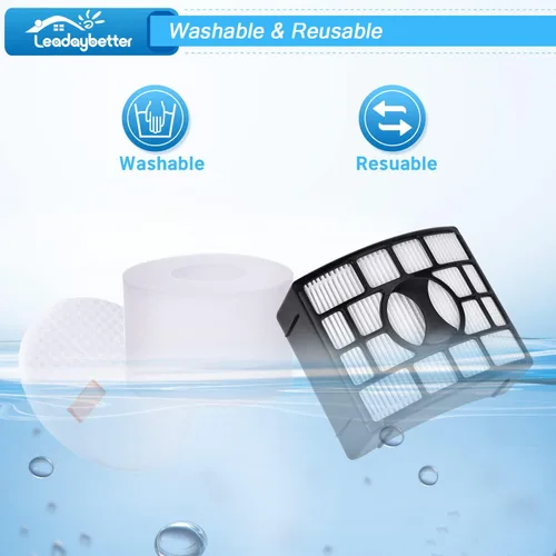 Vista 6 de Leadaybetter Filtro de repuesto para Shark Rotator DuoClean Lift-Away ZD550 NV600 NV601 NV602 NV611 NV770 NV771 NV771 NV772 UV700 ZU701 Zero-M Speed