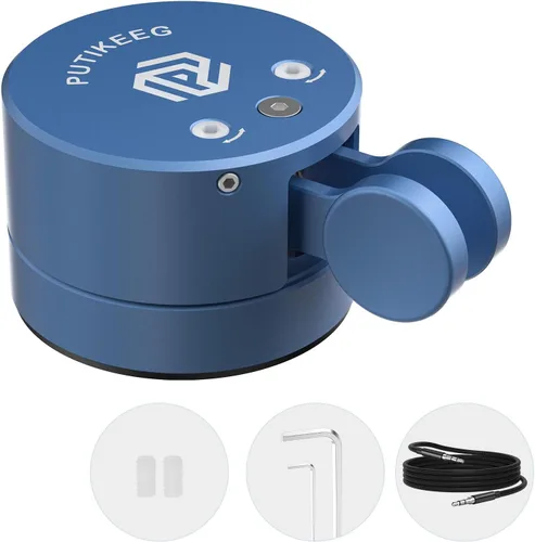 Vista 7 de Putikeeg Mini llave de código morse - CW doble paleta con base magnética, paletas de retorno magnéticas, llave Lambic Morse para radioaficionado