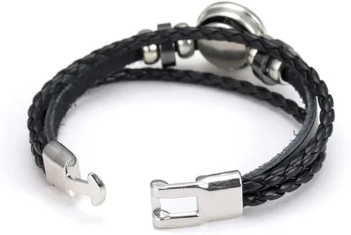 Vista 2 de Pulsera estilo bandera nacional creativo Venezuela viaje recuerdo regalo personalizado tejido pulsera accesorios para hombres y mujeres