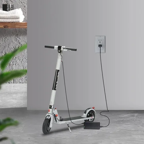 Vista 5 de Cargador de batería Smarthu 42V 2A para patinete eléctrico. Cargador gotrax. Adecuado para patinete gotrax. GXL V2. Apex. XR Ultra. XR Elite. G3.