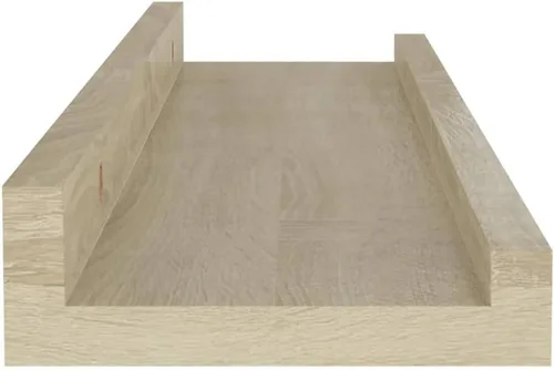 Vista 9 de Wall Shelves -SKM Wall Shelves 2 pcs Sonoma Oak 15.7"x3.5"x1.2