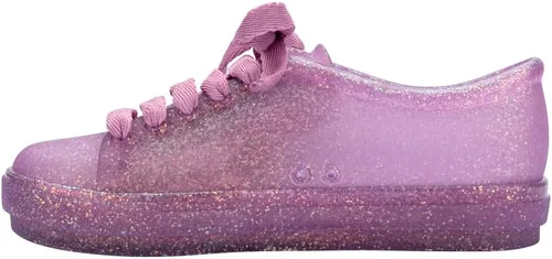 Vista 5 de mini melissa Tenis de cadera para niños Escarcha Lila