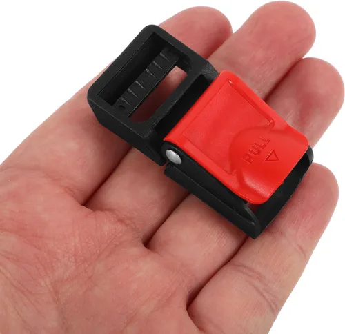 Vista 8 de 6pcs Motorcycle Helmet Quick Release Buckle Replacement Plastic Side Release Clips Featuring Reliable Locking Mechanism Easy Attachment and