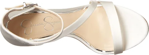 Vista 5 de Jessica Simpson Rayli - Sandalias de tacón con correa al tobillo para mujer
