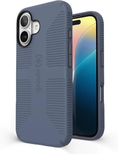 Vista 36 de Speck Funda transparente para iPhone 14 Plus, protección contra caídas, resistente a los arañazos, diseñada para MagSafe Slim iPhone 14 Plus de 6.7