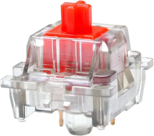 Vista 9 de KPREPUBLIC OTM Outemu - Interruptor para teclado mecánico, silencioso, lineal, táctil, océano, rojo, limón, morado, rosa, jade, lima, melocotón