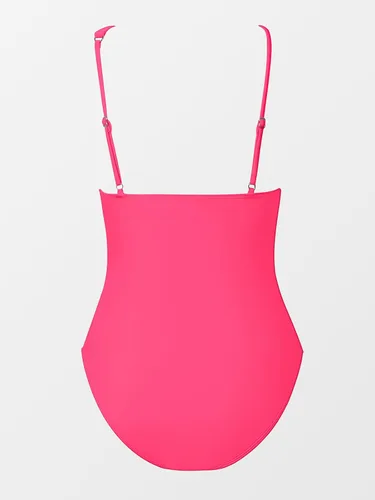 Vista 5 de CUPSHE Traje de baño de una pieza para mujer, traje de baño asimétrico con tirantes ajustables
