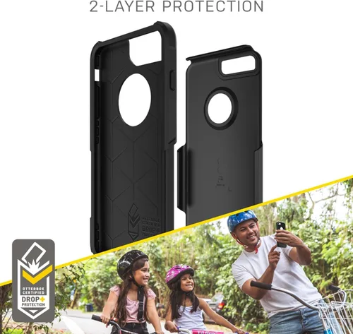 Vista 6 de OtterBox Commuter Series - Funda para iPhone 8 Plus y iPhone 7 Plus (solamente), embalaje no minorista, Aqua Mint Way