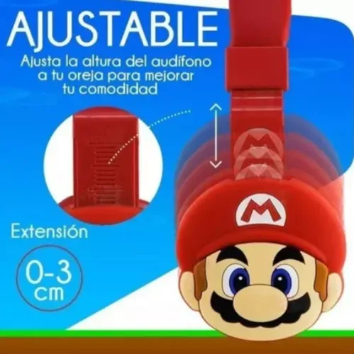 Vista 2 de DIADEMA BLUETHOOT MARIO