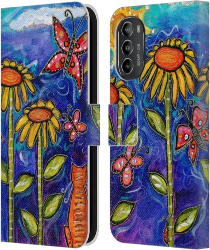 Vista 19 de Head Case Designs Officially Licensed Wyanne Half Light Nature 2 Leather Book Wallet Case Cover Compatible with Motorola Moto G82 5G