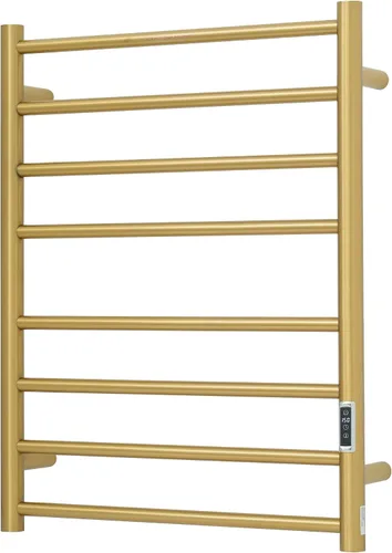 Vista 16 de Toalleros térmicos para baño, calentadores eléctricos de toallas para montar en la pared con temporizador y control de temperatura, calentador