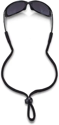 Vista 4 de 2-Pack Universal Eyeglasses Strap Adjustable Lanyard Eyewear Retainer, 24" Negro