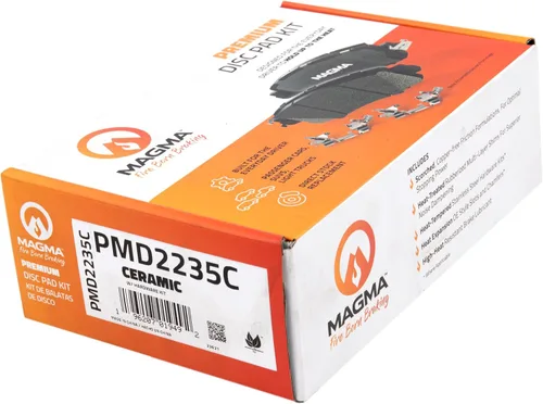 Vista 4 de MAGMA Premium PMD2235C Pastillas de freno de cerámica, traseras