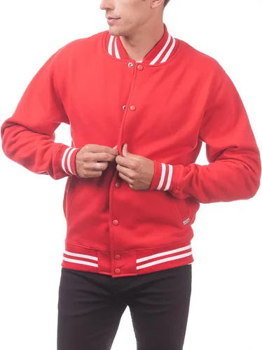 Vista 3 de Pro Club Varsity - Chaqueta polar de béisbol para hombre